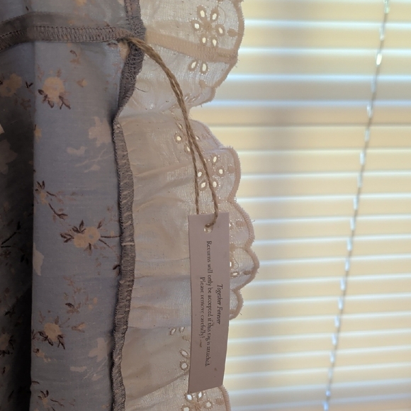 Christy Dawn Emma Dress In Pansy Blues Size XS - Picture 5 of 8